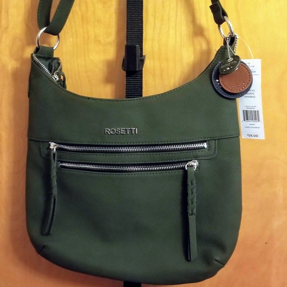 *NWT* ROSSETTI Olive Green Purse - Picture 1 of 6